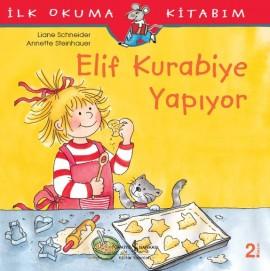 Elif Kurabiye Yapıyor  kapak resmi İş Bankası Kültür Yayınları KartonKinder