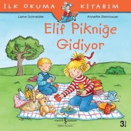 Elif Pikniğe Gidiyor  kapak resmi İş Bankası Kültür Yayınları KartonKinder