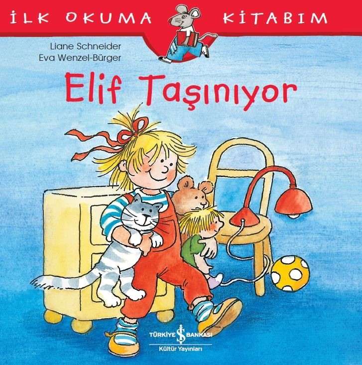 Elif Taşınıyor  kapak resmi İş Bankası Kültür Yayınları KartonKinder