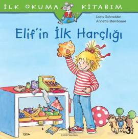 Elif'in İlk Harçlığı  kapak resmi İş Bankası Kültür Yayınları KartonKinder
