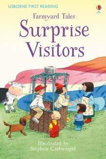 Farmyard Tales Surprise Visitors HARDCOVER  kapak resmi usborne KartonKinder