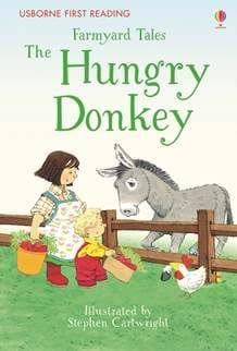 Farmyard Tales The Hungry Donkey HARDCOVER  kapak resmi usborne KartonKinder