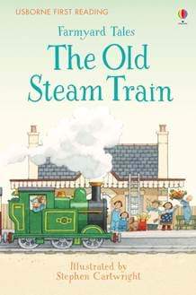 Farmyard Tales The Old Steam Train HARDCOVER  kapak resmi usborne KartonKinder