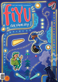 Fiyu Dergi- Sayı 6  kapak resmi Lydia Media Ltd. KartonKinder