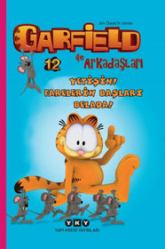 Garfield ve Arkadaşları-12 Yetişin! Farelerin Başları Belada!  kapak resmi Yapı Kredi Yayınları KartonKinder
