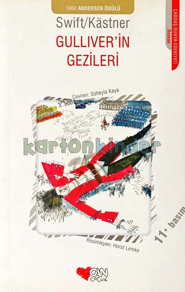 Gulliver'in Gezileri  kapak resmi Caretta Çocuk KartonKinder
