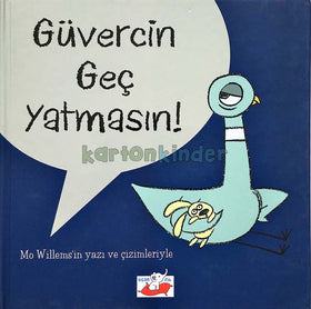 Güvercin Geç Yatmasın  kapak resmi Uçan Fil Yayınları KartonKinder