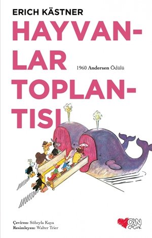 Hayvanlar Toplantısı  kapak resmi Can Çocuk Yayınları KartonKinder