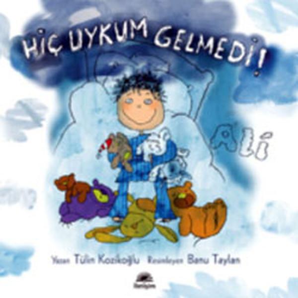 Hiç uykum gelmedi! Ali  kapak resmi İletişim Yayınları KartonKinder