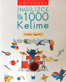 İngilizce İlk 1000 Kelime  kapak resmi Mavi Kelebek Yayınları KartonKinder