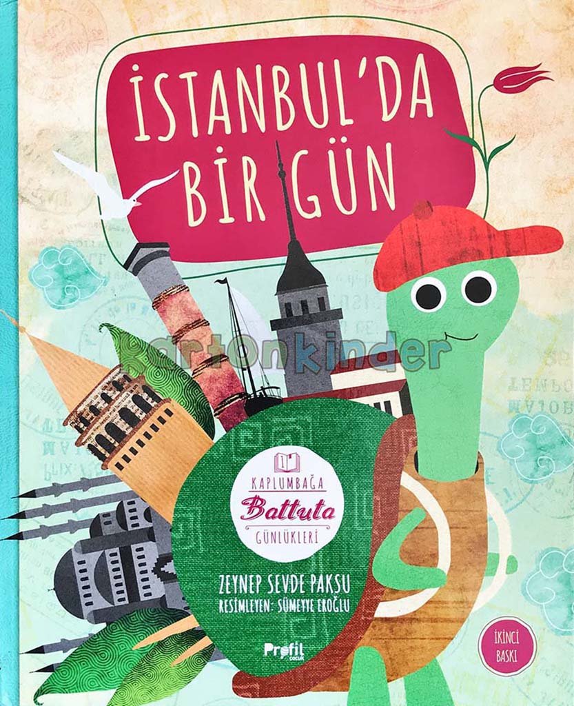 İstanbul'da Bir Gün  kapak resmi Profil Yayıncılık KartonKinder