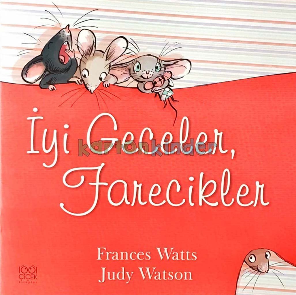 İyi Geceler, Farecikler  kapak resmi 1001 Çiçek Kitaplar KartonKinder
