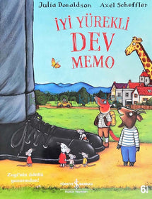 İyi Yürekli Dev Memo  kapak resmi İş Bankası Kültür Yayınları KartonKinder