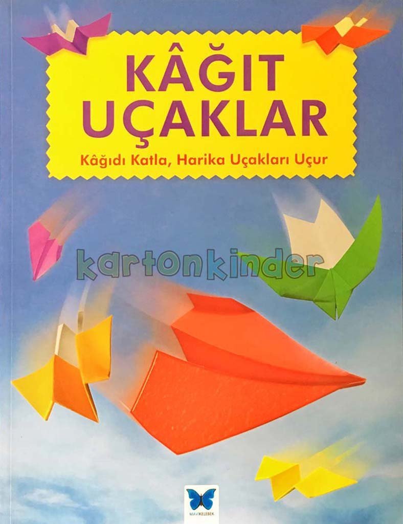 Kağıt Uçaklar  kapak resmi Çilek Kitaplar KartonKinder