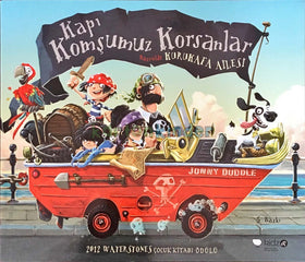 Kapı Komşumuz Korsanlar  kapak resmi Redhouse Kidz Yayınları KartonKinder