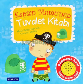 Kaptan Mumu'nun Tuvalet Kitabı  kapak resmi Pearson Çocuk Kitapları KartonKinder