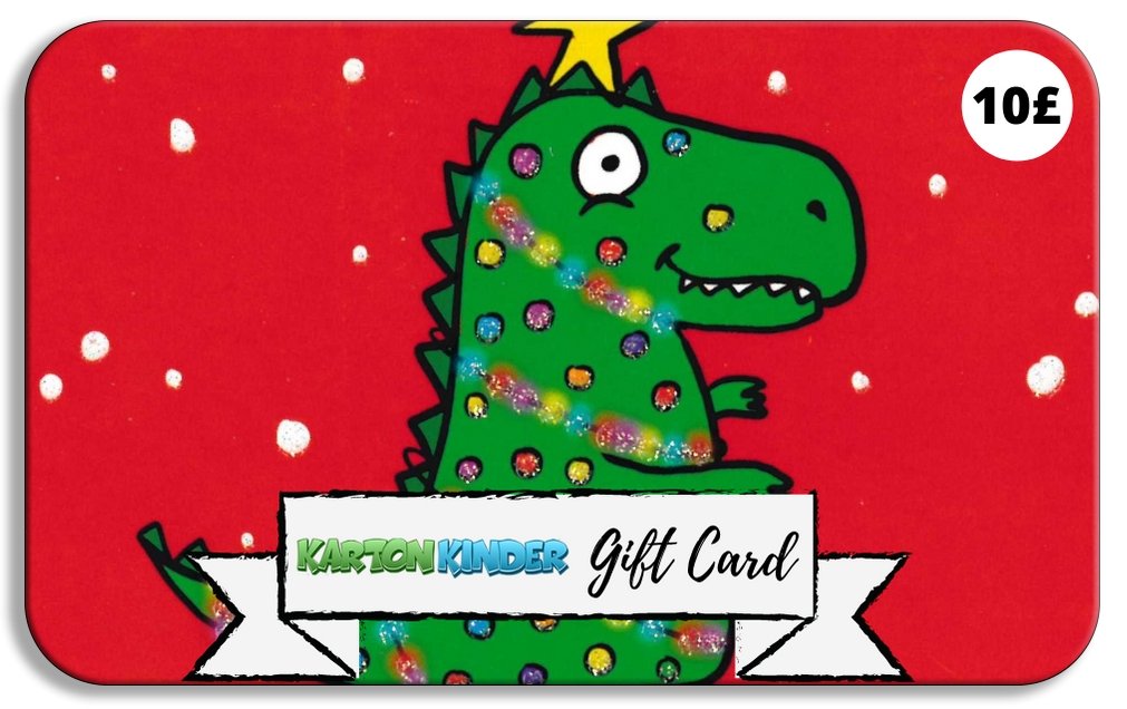 KartonKinder Gift Card £10  kapak resmi KartonKinder KartonKinder