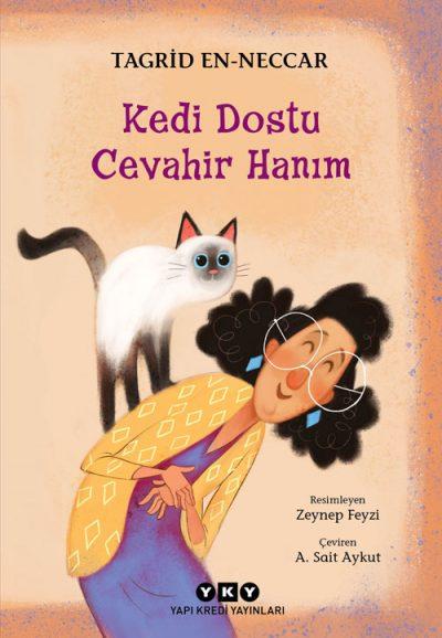 Kedi Dostu Cevahir Hanım  kapak resmi Yapı Kredi Yayınları KartonKinder