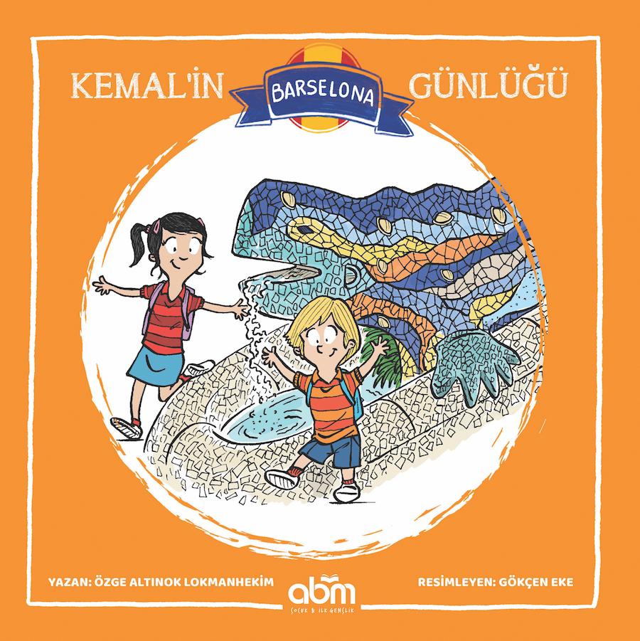 Kemal'in Barselona Günlüğü  kapak resmi Abm Yayınevi KartonKinder
