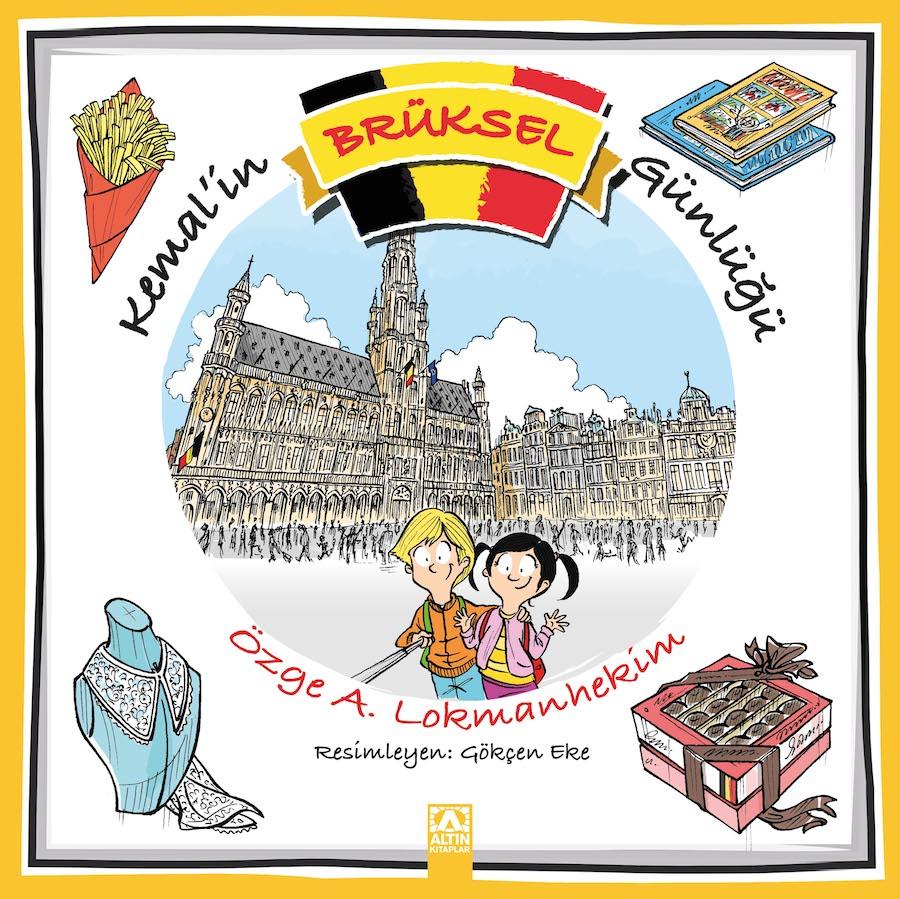 Kemal'in Brüksel Günlüğü  kapak resmi Altın Kitaplar KartonKinder