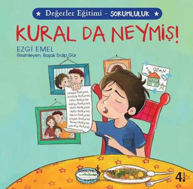 Kural da Neymiş! Değerler Eğitimi &ndash; Sorumluluk  kapak resmi İş Bankası K&uuml;lt&uuml;r Yayınları KartonKinder