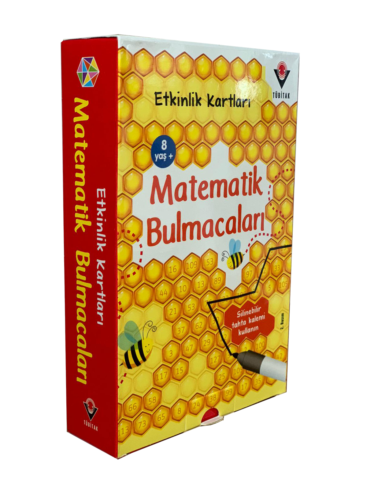 Tübitak Etkinlik Kartları - Matematik Bulmacaları  kapak resmi Tübitak Yayınları KartonKinder