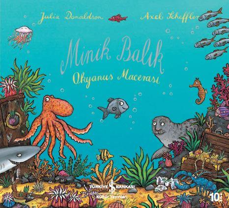Minik Balık - Okyanus Macerası  kapak resmi İş Bankası Kültür Yayınları KartonKinder