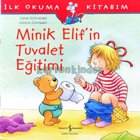 Minik Elif’in Tuvalet Eğitimi  kapak resmi İş Bankası Kültür Yayınları KartonKinder