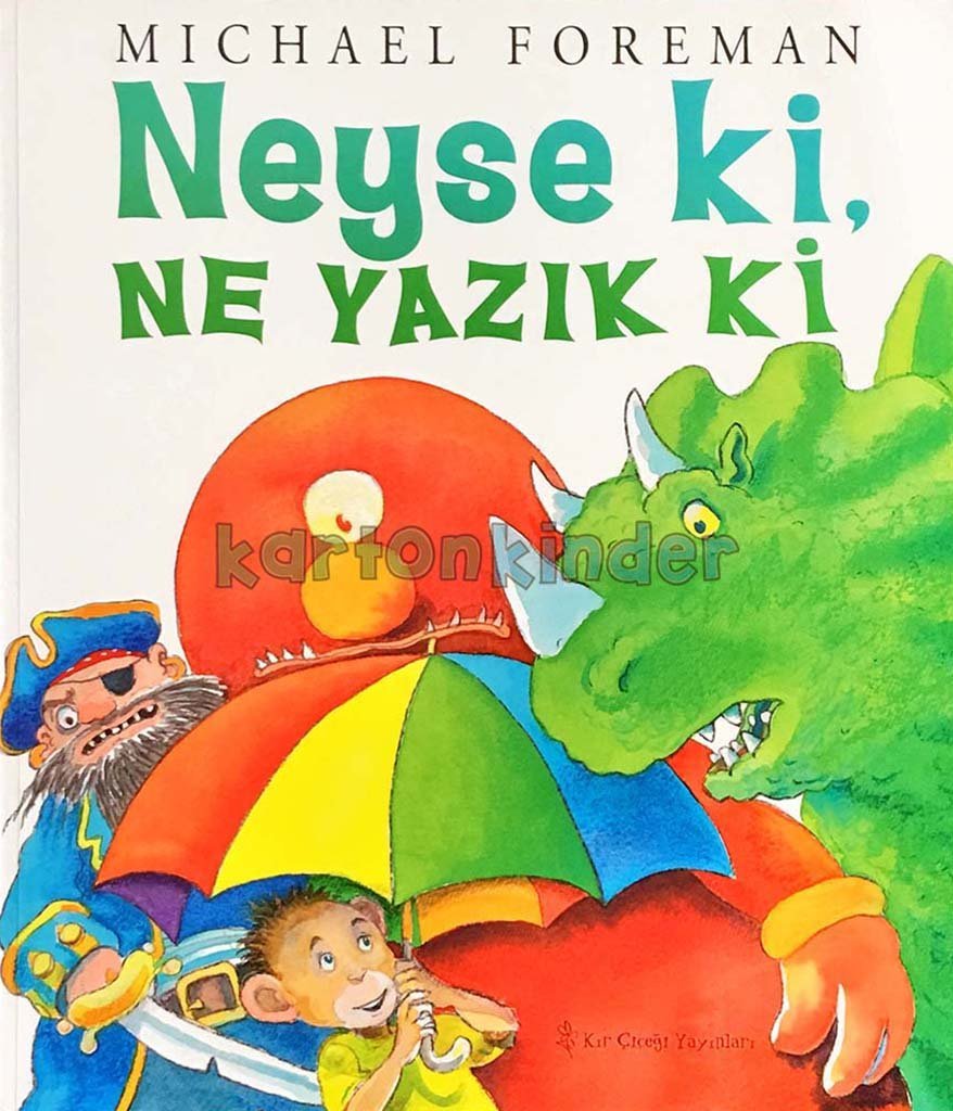 Neyse ki, Ne Yazık ki  kapak resmi Kır Çiçeği Yayınları KartonKinder