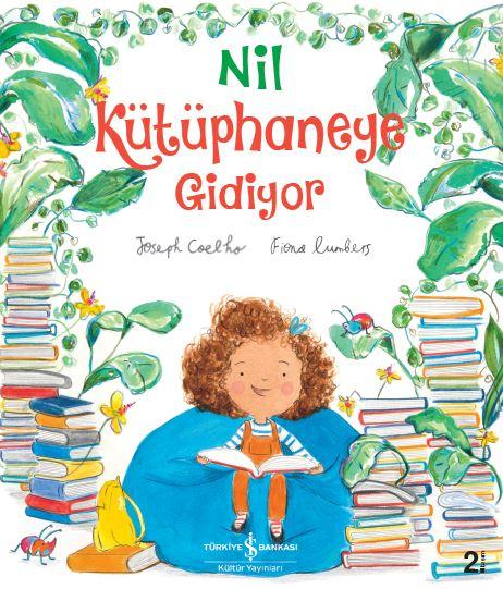 Nil Kütüphaneye Gidiyor  kapak resmi İş Bankası Kültür Yayınları KartonKinder