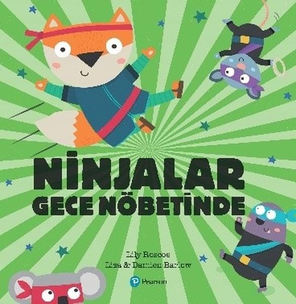 Ninjalar Gece Nöbetinde  kapak resmi Pearson Çocuk Kitapları KartonKinder