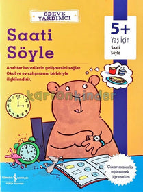 Ödeve Yardımcı - Saati Söyle  kapak resmi İş Bankası Kültür Yayınları KartonKinder