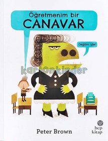 Öğretmenim Bir Canavar  kapak resmi Hep Kitap KartonKinder