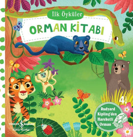 Orman Kitabı -Hareketli kitap - İş Bankası Kültür Yayınları KartonKinder