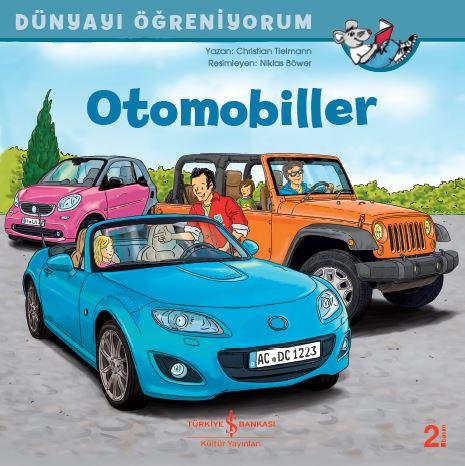 Otomobiller &ndash; D&uuml;nyayı &Ouml;ğreniyorum  kapak resmi İş Bankası K&uuml;lt&uuml;r Yayınları KartonKinder