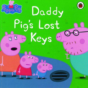 Peppa Pig Daddy Pig's Lost Keys (Book and CD)  kapak resmi penguin books KartonKinder