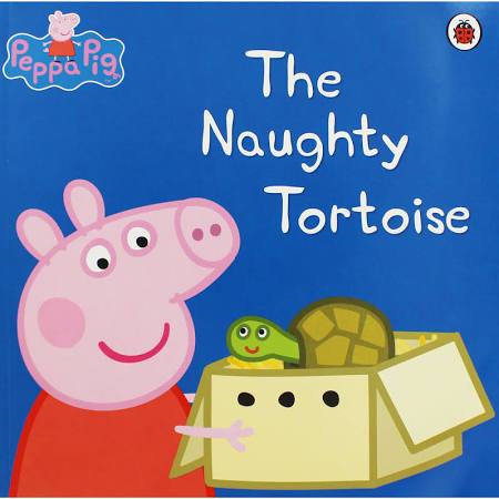 Peppa Pig The Naughty Tortoise (Book and CD)  kapak resmi penguin books KartonKinder