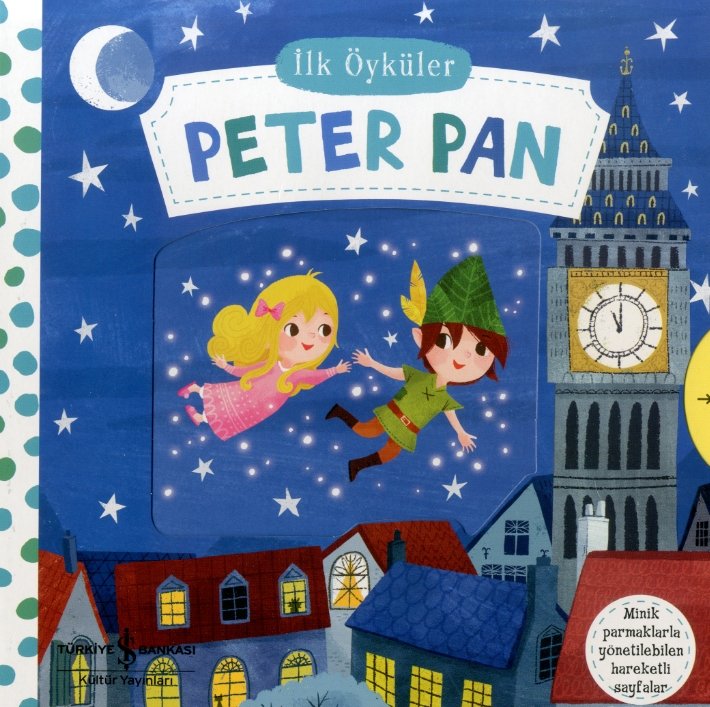 Peter Pan-Hareketli kitap - İş Bankası Kültür Yayınları KartonKinder