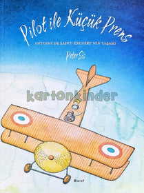 Pilot ile K&uuml;&ccedil;&uuml;k Prens  kapak resmi Alef Yayınevi KartonKinder