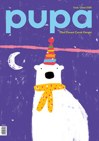 Pupa Dergi- Sayı 1  kapak resmi Lydia Media Ltd. KartonKinder