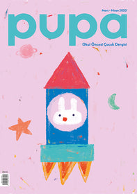 Pupa Dergi- Sayı 2  kapak resmi Lydia Media Ltd. KartonKinder