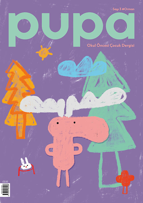Pupa Dergi- Sayı 3  kapak resmi Lydia Media Ltd. KartonKinder