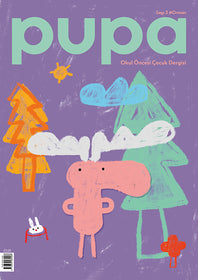 Pupa Dergi- Sayı 3  kapak resmi Lydia Media Ltd. KartonKinder