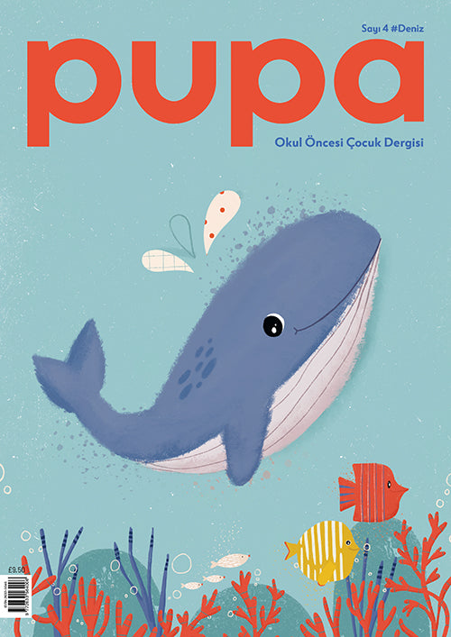 Pupa Dergi- Sayı 4  kapak resmi Lydia Media Ltd. KartonKinder
