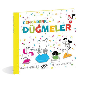 Rengarenk Düğmeler - Abm Yayınevi KartonKinder