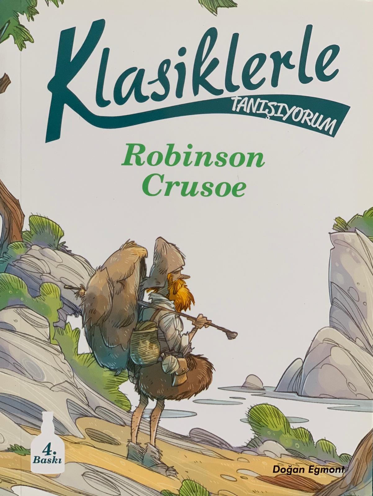 Robinson Crusoe - Klasiklerle Tanışıyorum  kapak resmi Doğan Egmont Yayıncılık KartonKinder