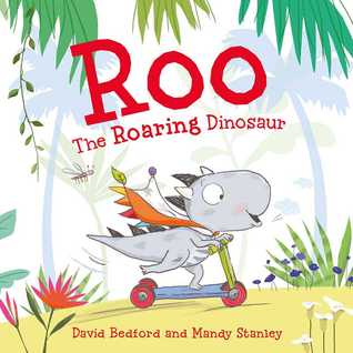 Roo The Roaring Dinosaur  kapak resmi KartonKinder KartonKinder