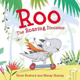 Roo The Roaring Dinosaur  kapak resmi KartonKinder KartonKinder