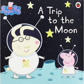 Peppa Pig A Trip to the Moon (Book and CD)  kapak resmi penguin books KartonKinder
