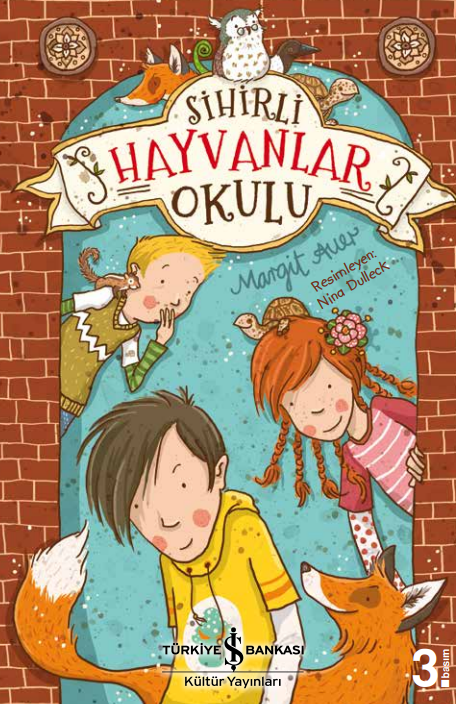 Sihirli Hayvanlar Okulu  kapak resmi İş Bankası K&uuml;lt&uuml;r Yayınları KartonKinder